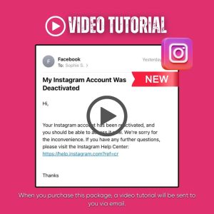 How to Recover a Disabled Instagram Account (VIDEO TUTORIAL)